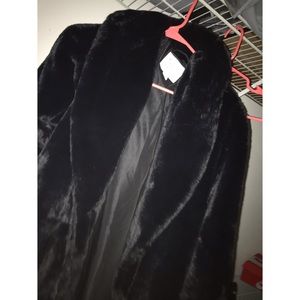 Mink Black Coat